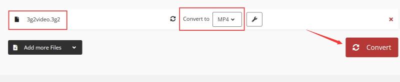 免費在線將 3G2 轉換為 MP4