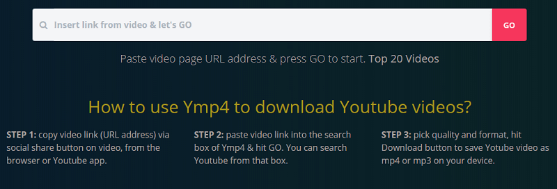 通過YMP4將YouTube轉換為MP4