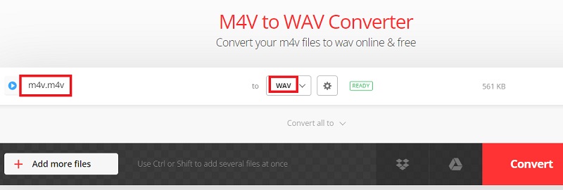 輕鬆將 M4V 轉換為 WAV