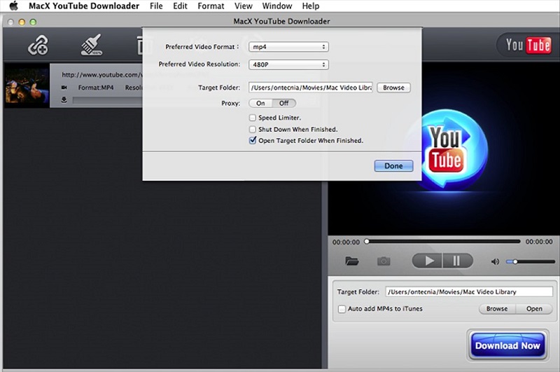 MP3 Rocket Alternative MacX YouTube下載器