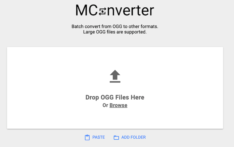 使用 Mconverter 將 OGG 轉換為 MOV