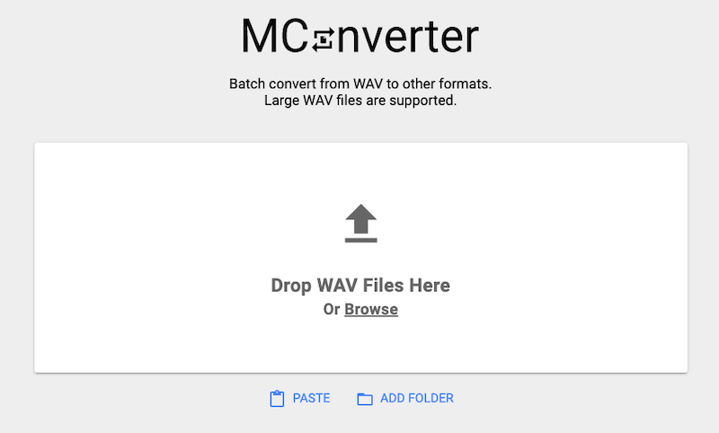 在 MConverter 上將 WAV 轉換為 AC3