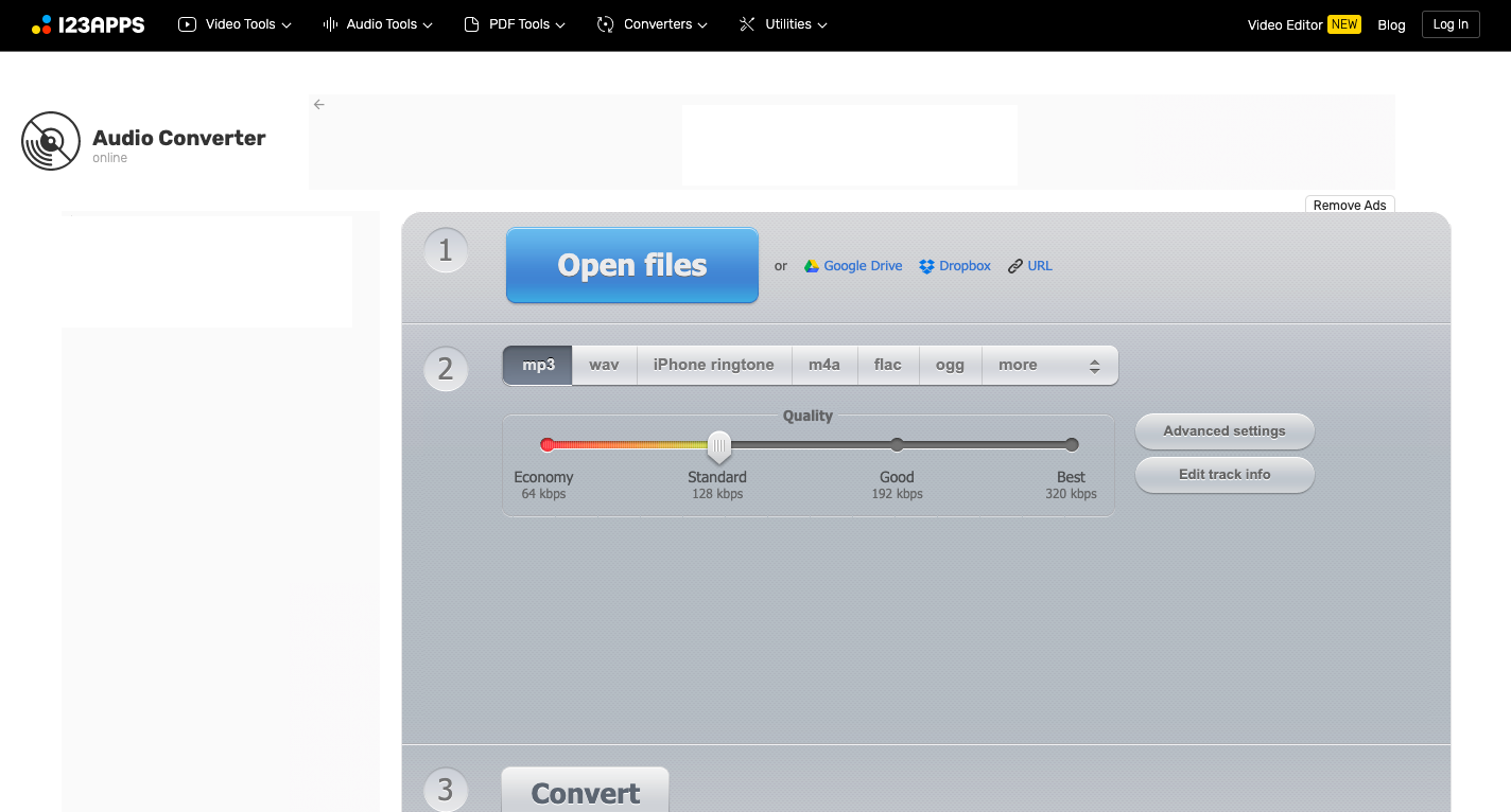 M4A在線轉換器-Audio-Converter.com