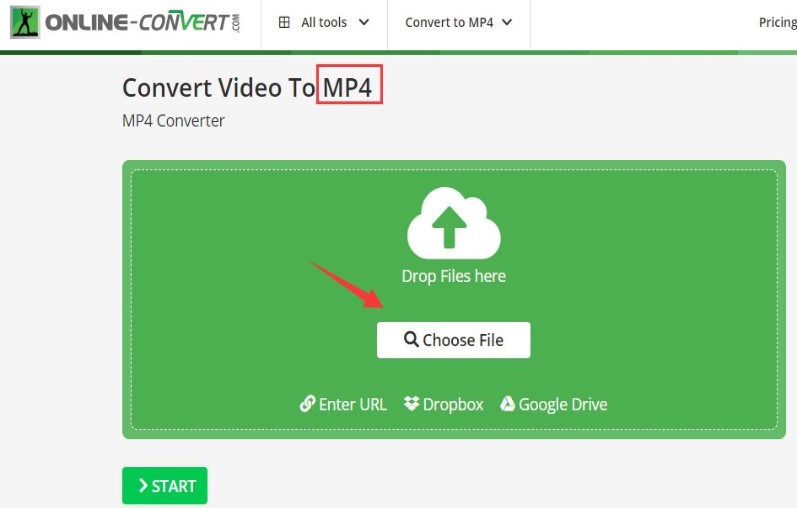 將WMA轉換為MP4 Online