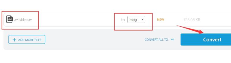 從 AVI Online 中提取 MPG