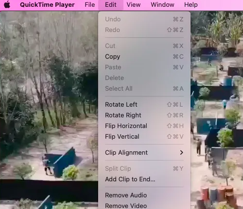 使用 QuickTime 轉換 MOV