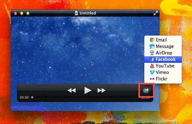 使用 QuickTime Player 錄製屏幕