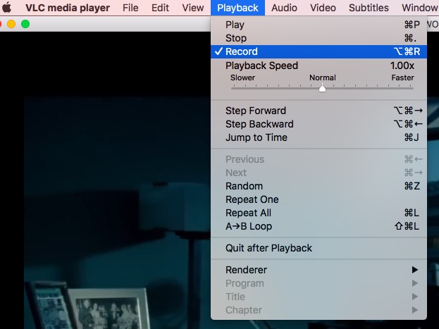 在Mac上的VLC中修剪視頻