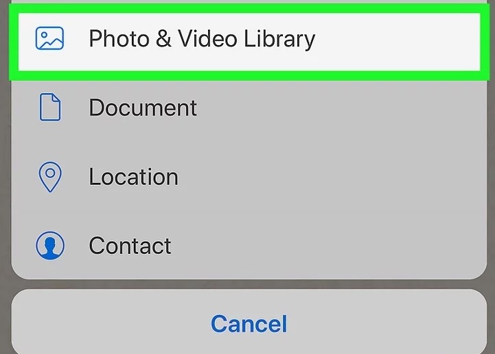 在 Whatsapp 中將視頻製作為 GIF 的步驟
