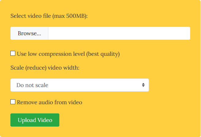 VideoSmaller視頻壓縮器