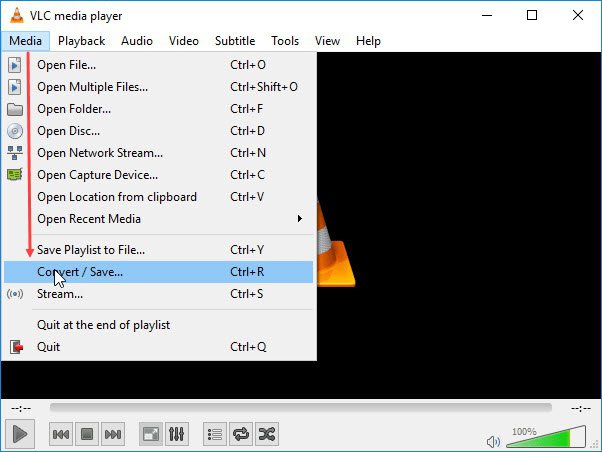 使用 VLC 將 MP4 轉換為 MPEG2
