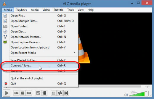 使用 VLC 將 WAV 轉換為 WMV